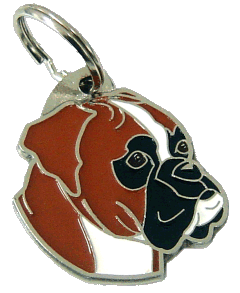BOXER - pet ID tag, dog ID tags, pet tags, personalized pet tags MjavHov - engraved pet tags online